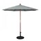 California Umbrella 7.5' Grove Series Wood Pole Hardwood Ribs Sunbrella Gateway Mist 194061338261 - alternate 1